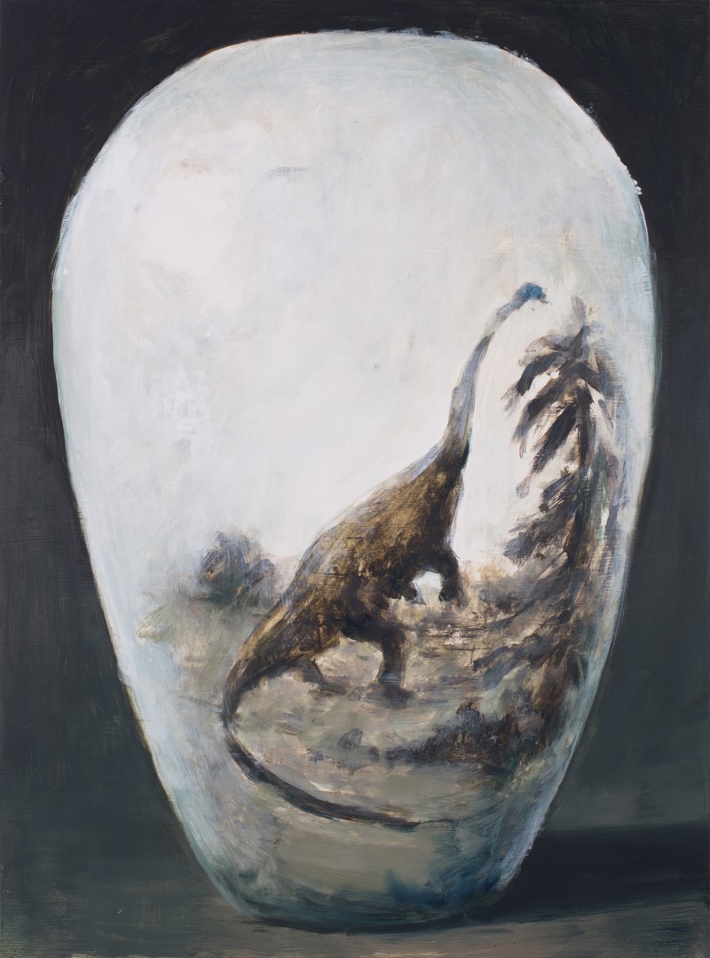 Genus Giganticus (2012), 40.2 x 29.7 cm, oil on panel (collection Bakker-Brandsen)